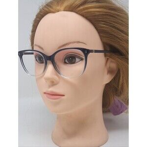 Gucci Women's Glasses Frames Blue Transparent Oval GG0550O 004 Italy 51-16-140